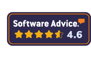 Review badge for Software Advice, a review site